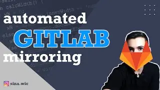 mirror repo in gitlab, auto sync commits