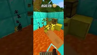 💀 How To Escape Minecraft Traps In Every Age (World's Smallest Violin) #minecraft #shorts reaction