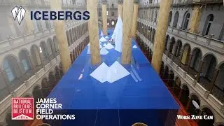 National Building Museum: ICEBERGS Time-Lapse