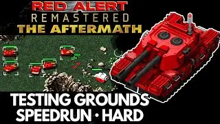 Red Alert Remastered Aftermath - Soviet Mission 1 - Speedrun (Hard) - Testing Grounds