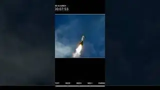 Side Boosters Landing Burn - Falcon Heavy - GOES-U - June 25, 2024