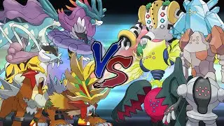 Pokemon Battle Of Legends: Legendary Beasts Vs Legendary Giants