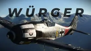 Flight Simulators Newest Warbird | Flying Iron FW 190 A8 | Cinematic Flight Over The Alps (German)