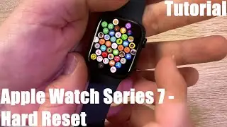 Apple Watch series 7 hard reset rebooting the System at fail function - reset without losing data