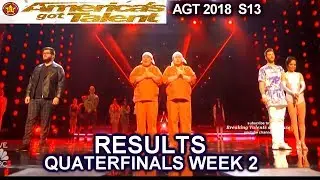 RESULTS QUARTERFINALS 2 Noah Guthrie Quin and Misha & Yumbo Dump Americas Got Talent 2018 AGT