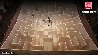 National Building Museum: The BIG MAZE Construction Time-Lapse