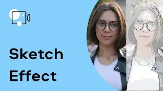 How to add a SKETCH EFFECT to a video | video editing (Tutorial 2021)