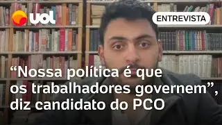 Candidato em SP: Orçamento tem que ir da mão de banco para a do trabalhador, diz João Pimenta