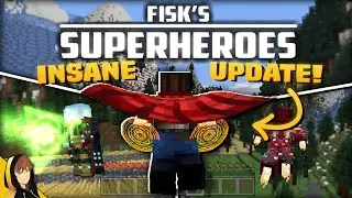 INSANE Update for The BEST SUPERHERO MOD | Minecraft