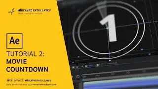 Movie Countdown - After effects tutorial