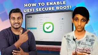 How To Enable UEFI Secure Boot Mode for Windows 11 ⚡⚡ (Easy Method)!