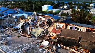 WATCH: Drone 9 surveys coastal damage in Wilbur-By-The-Sea, Daytona Beach Shores | WFTV