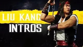 Mortal Kombat 11 ALL LIU KANG Intros (Dialogue & Character Banter) MK11