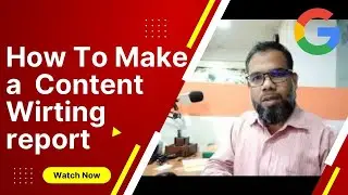 How to Create content writing Reporting in google spreadsheet  - A Complete Guide