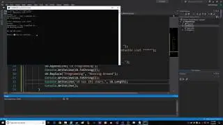 Learning C#   StringBuilder Class   Visual Studio 2017