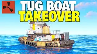 Living on a Tugboat on a 1000 Pop Server - Rust