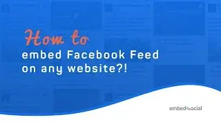 How to embed Facebook Feed on any website?!