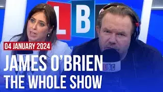 The Israeli Ambassador justifying ethnic cleansing | James OBrien - The Whole Show