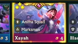 3 STAR XAYAH & 7 Anima Squad REVIEW | TFT SET 14 FULL GAMEPLAY
