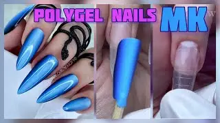 НАРАЩИВАНИЕ НА ВЕРХНИЕ ФОРМЫ 💣🔥/ ГРАДИЕНТ: ПЛЕНКИ или КИСТЬ? #nailart #nails