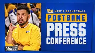 Pitt Mens Basketball | Postgame vs. Duke | Jeff Capel