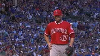 LAA@CHC: Nolasco tosses six innings of two-run ball