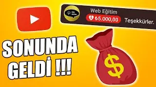 YENİ PARA KAZANMA ÖZELLİĞİ GELDİ !!! | YOUTUBE SÜPER TEŞEKKÜR | Youtube Para Kazanma