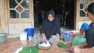 masak tuntuman udang parut kelapa bersama bestie