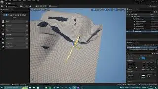 UE5 Level 2 Games Design - Part 3, Further terrain sculpting and adding materials