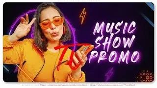 Music Show TV Promo After Effects Template | Copied content Templates
