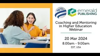 Coaching and Mentoring in Higher Education webinar