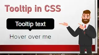 How to create a tooltip with HTML and CSS only | CSS Tip | Knowledge MeetUp