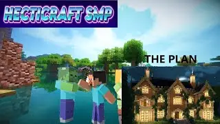 HectiCraft SMP #3 Getting Stronger and Building a spooky house