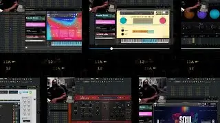 Using vespertone, Diva vst, Nexus plugin and Authentic Soundware Kontakt to make lofi beat