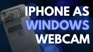 How to use your iPhone as a Windows webcam for FREE 📲