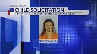 Indiana man charged with soliciting 12-year-old for sex extradited to Walton County