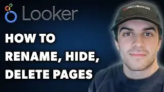 How to Rename, Hide, Delete Pages and Create a Duplicate Page in Looker Studio (Full 2024 Guide)