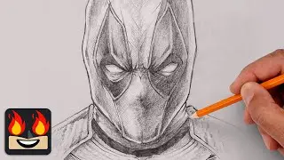 How To Draw Deadpool | Sketch Tutorial