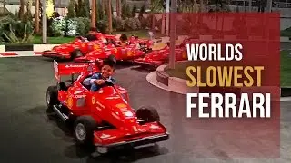 Junior Grand Prix - Kids slow racing scaled down Ferrari F1 car!