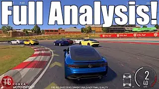 Forza Motorsport NEW CAREER GAMEPLAY FULL ANALYSIS! Nissan Z Sound, Customization & MORE!