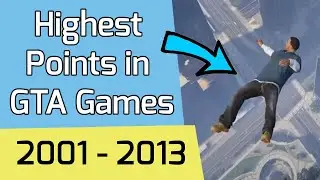 Evolution of Jumping From the Highest Points in GTA Games (2001-2013)