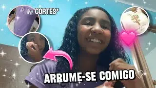 Arrume-se comigo!!!!✂️(corte)Para ir pra igreja💗