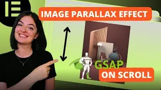 IMAGE PARALLAX EFFECT WITH GSAP & LENIS - Elementor Wordpress Tutorial Flex Container