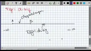 To'g'ri chiziq, kesma va nur. Matematika 5-sinf. 2-dars