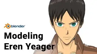 Modeling Eren Yeager from Attack on Titan (Timelapse)