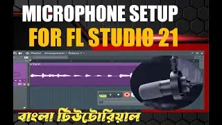 Sound settings and mic setup for FL studio Bangla BM800condenser microphone setup @musicupdatebangla