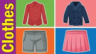 Clothes Vocabulary Chant for Children | Fun Kids English