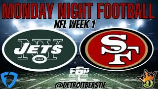 New York Jets vs. San Francisco 49ers MNF | DFS Showdown Lineups!