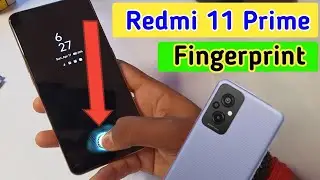 Redmi 11 prime display fingerprint setting/Redmi 11 prime fingerprint screen lock/fingerprint sensor