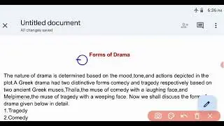 Types of Drama in English Literature[Examples] | Form of Drama in English Literature